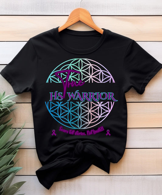 True HS Warrior Awareness T-Shirt – Scars Tell Stories Not Limits – HS Awareness Shirt