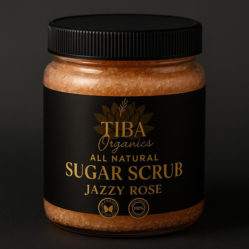 Exfoliating Sugar Scrub – Choose Scent  and Size – Natural Skin Polisher– Soft & Glowing Skin